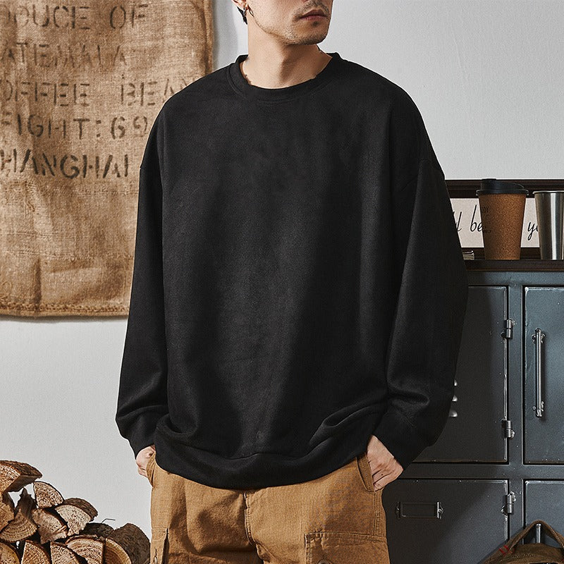 Crew Neck Heavyweight Loose Fit Sweatshirt