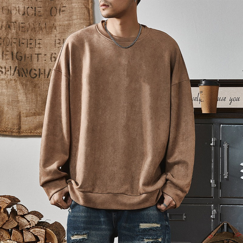 Crew Neck Heavyweight Loose Fit Sweatshirt