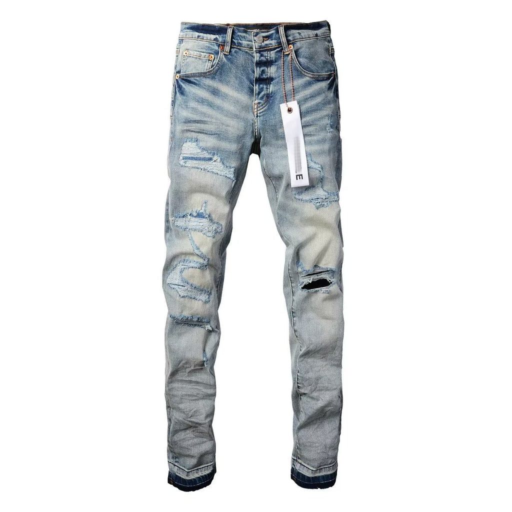Men's Harajuku Style Slim Fit Jeans