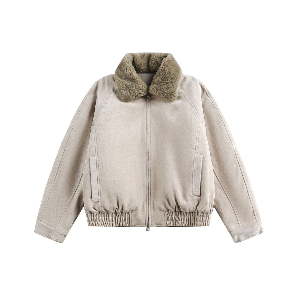 Suede warm cotton clothing
