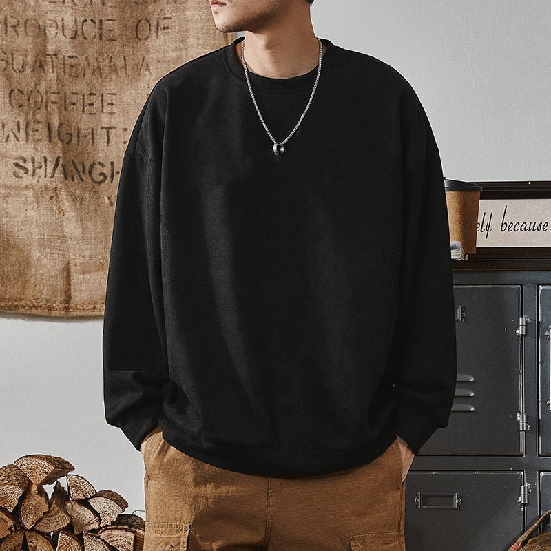 Crew Neck Heavyweight Loose Fit Sweatshirt