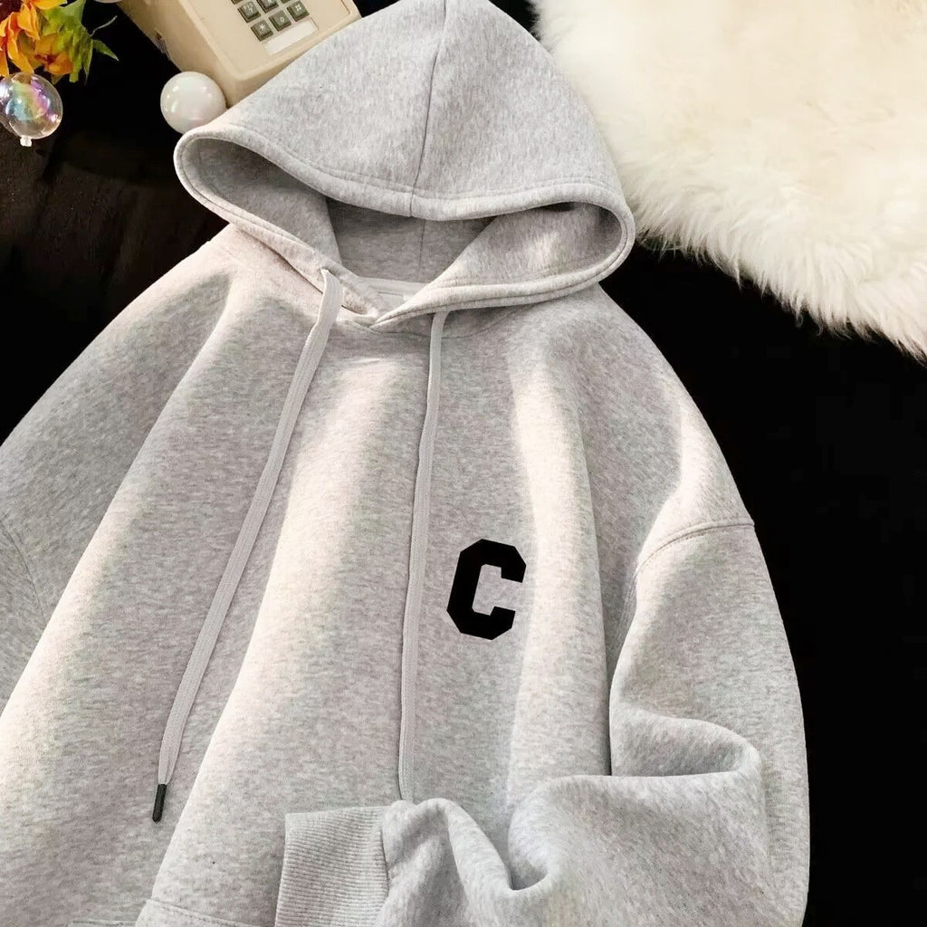 Varsity C oversize hoodie