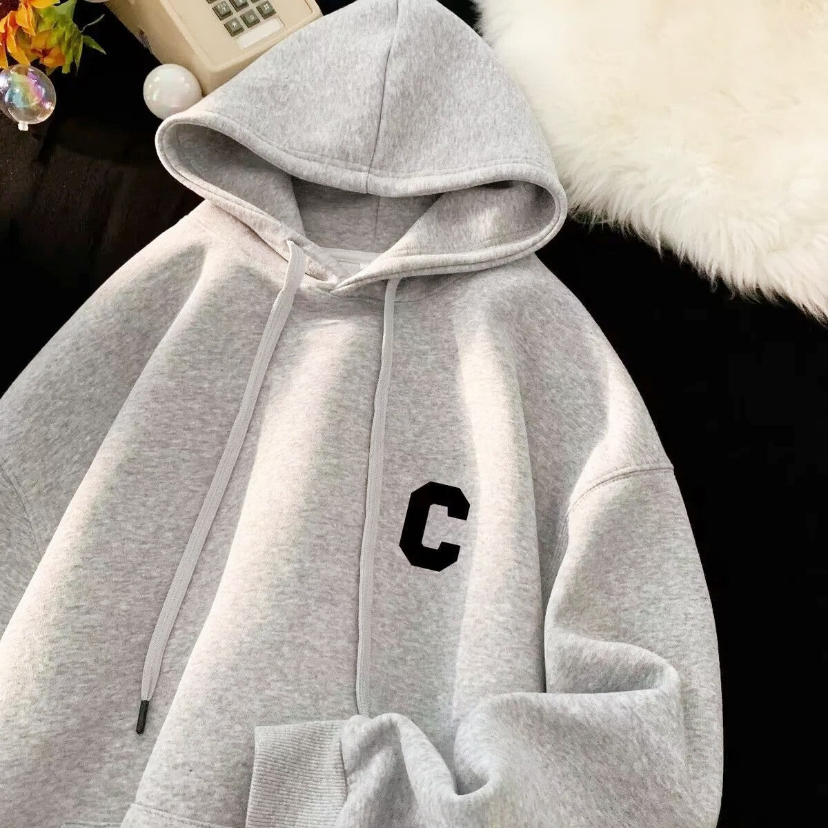 Varsity C oversize hoodie