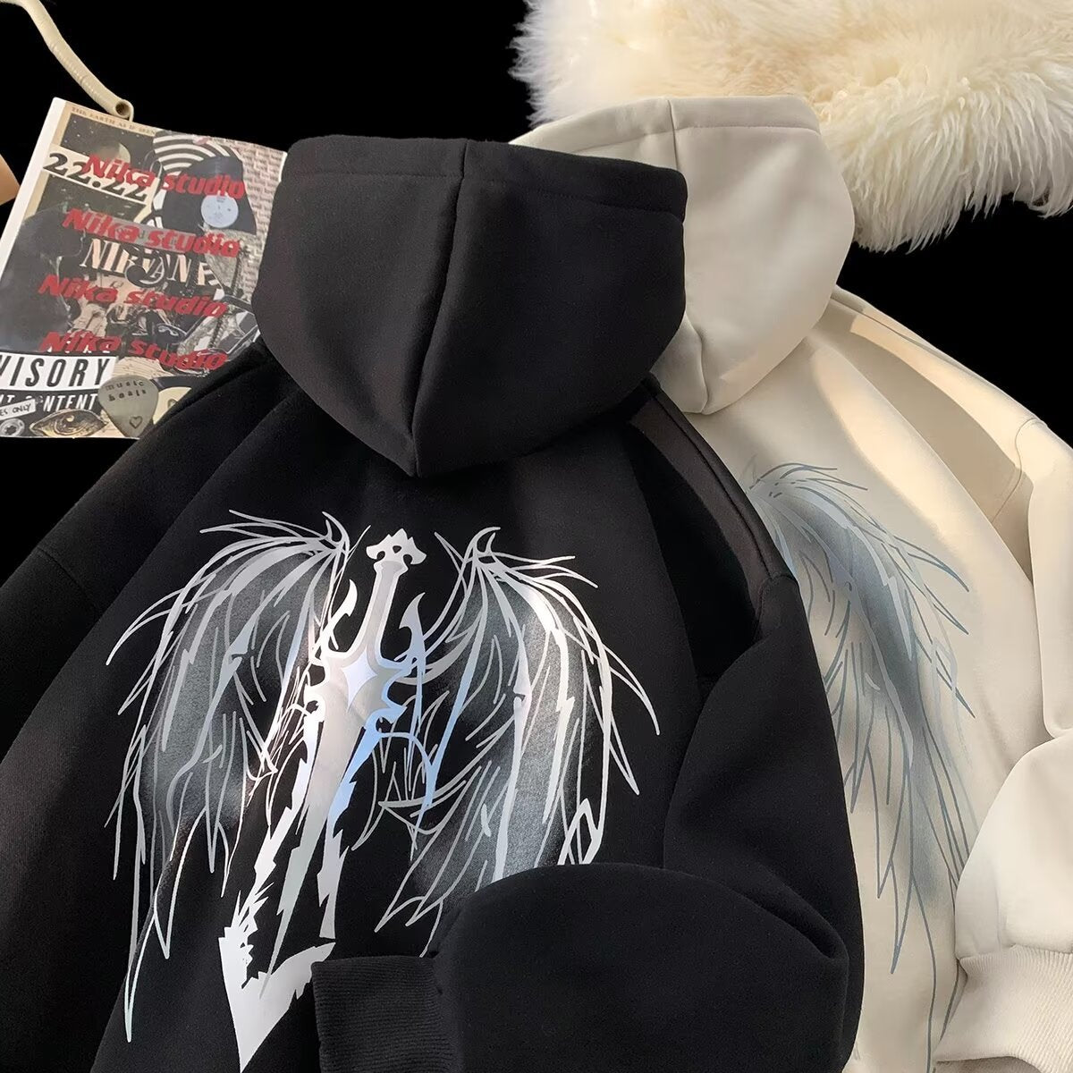 Long Sleeve Fleece Lined Hoodie