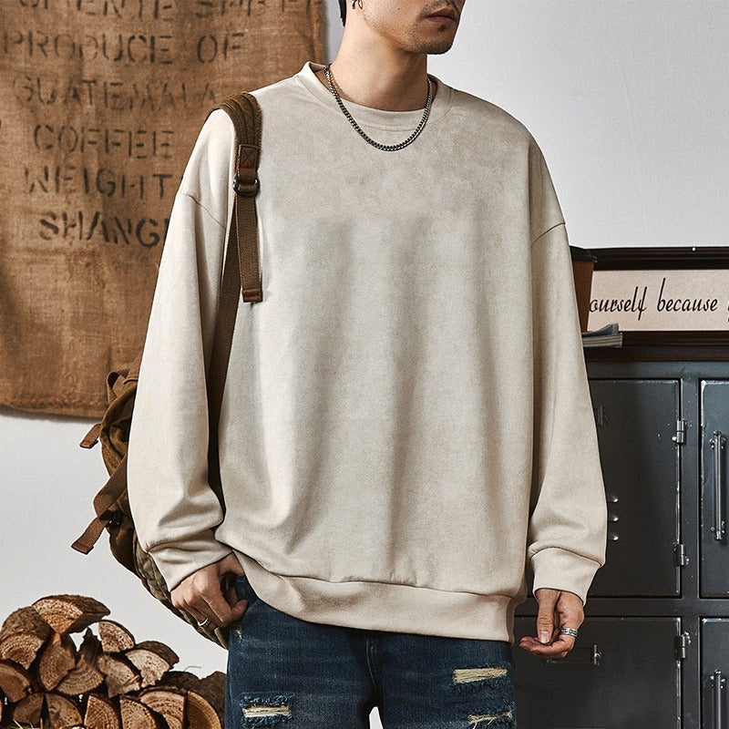Crew Neck Heavyweight Loose Fit Sweatshirt