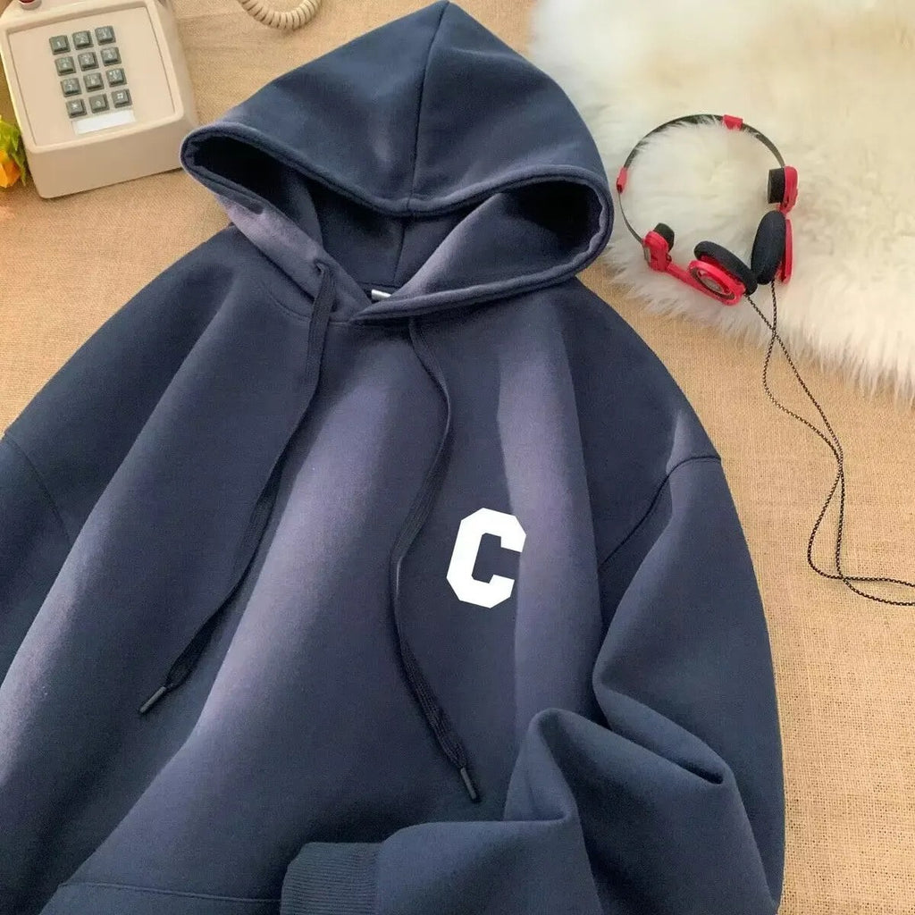 Varsity C oversize hoodie